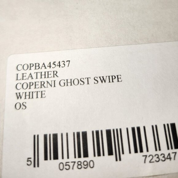 New In Box Coperni White Ghost Swipe Bag Skirted Ruffle - Picture 6 of 8